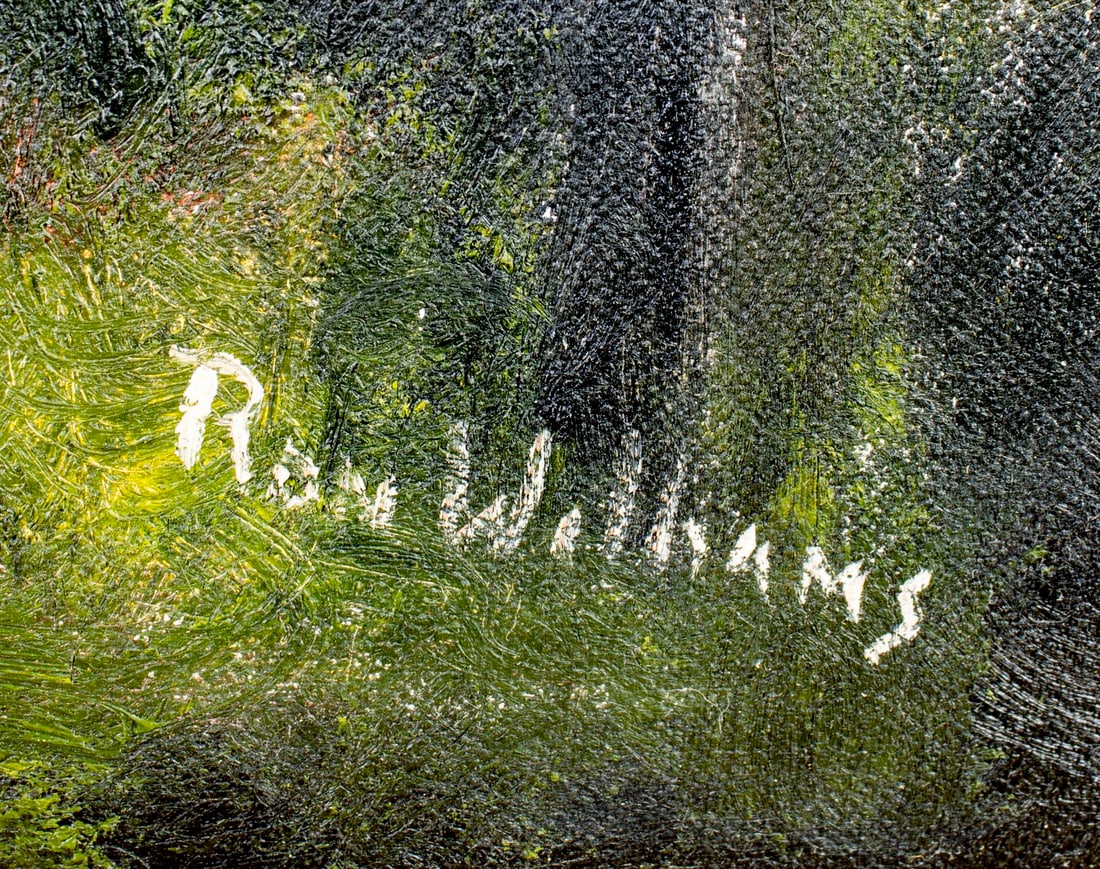 Ron Williams (TN,1947-2016) oil painting - 4