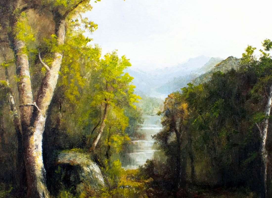 Ron Williams (TN,1947-2016) oil painting - 5