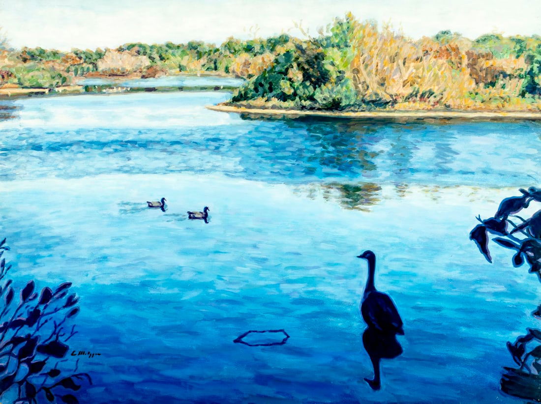 Evelyn Metzger (NY,Brazil,1911-2007) oil painting (1 of 12)