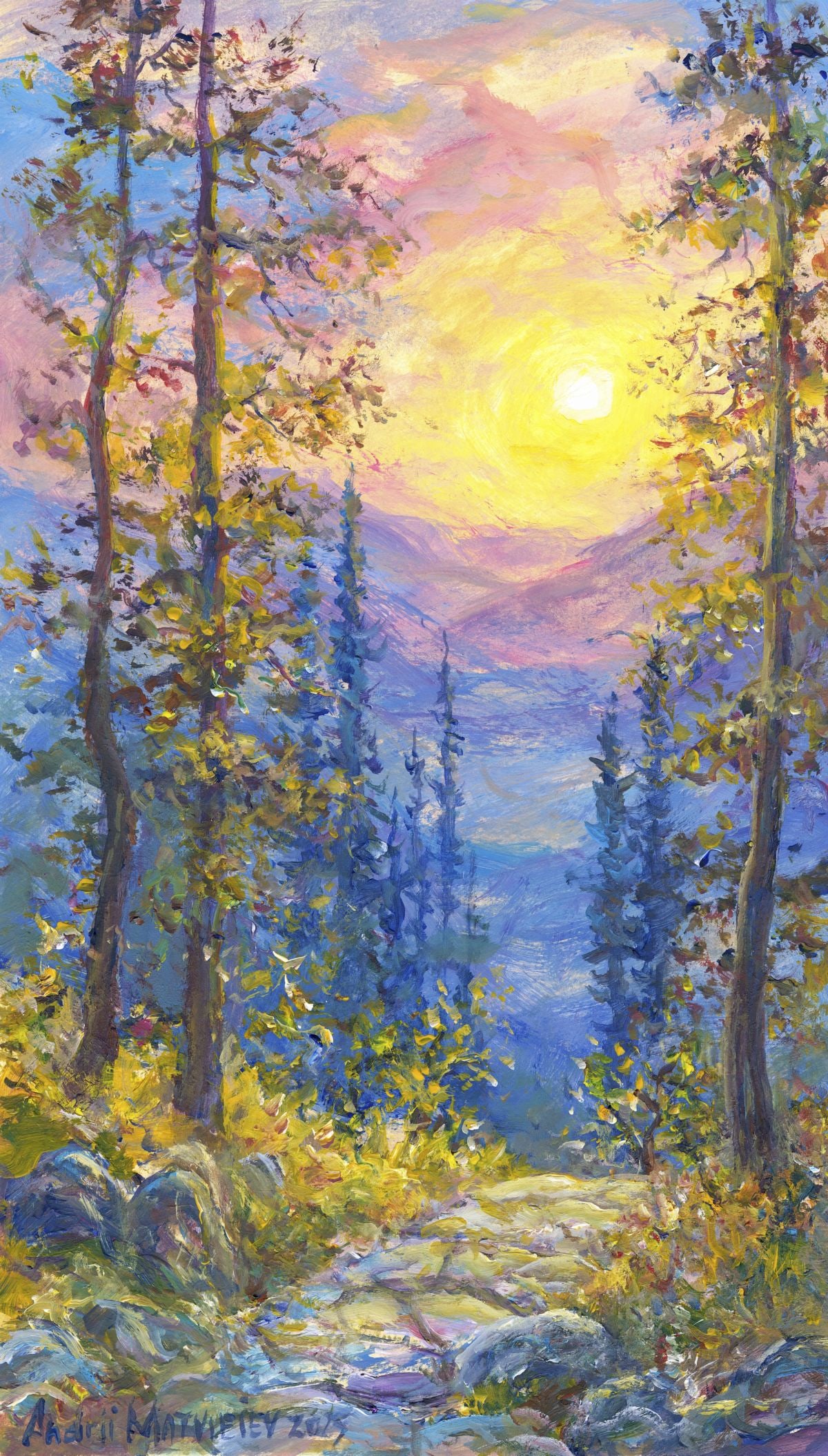 Andriy Matveev (Ukraine,b 1988) oil painting (1 of 13)