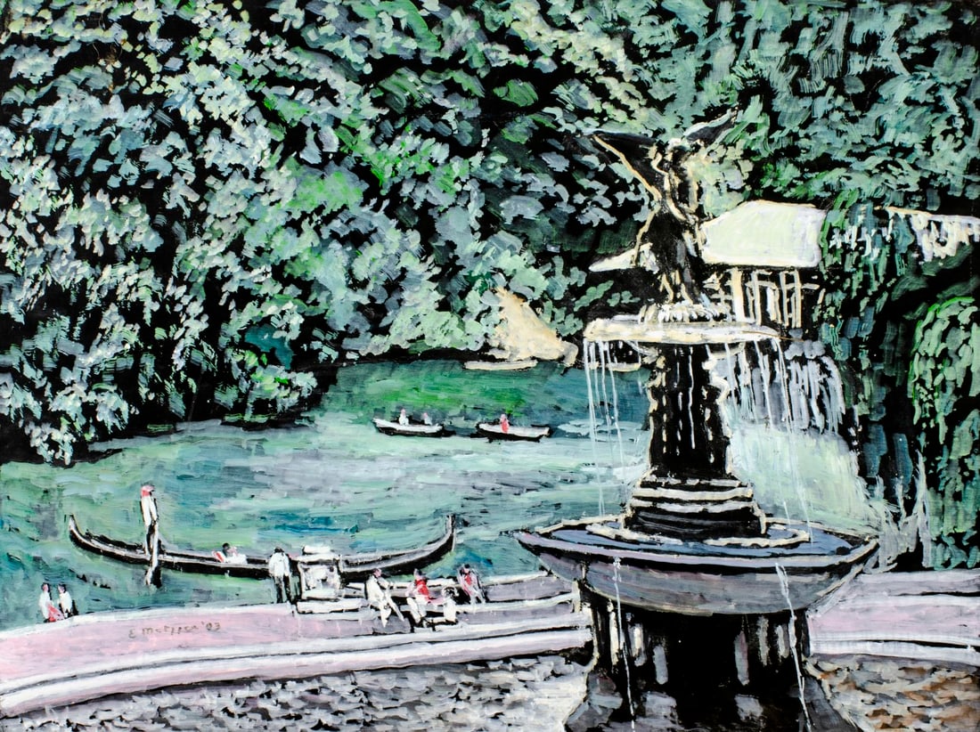 Evelyn Metzger (NY,Brazil,1911-2007) oil painting (1 of 12)