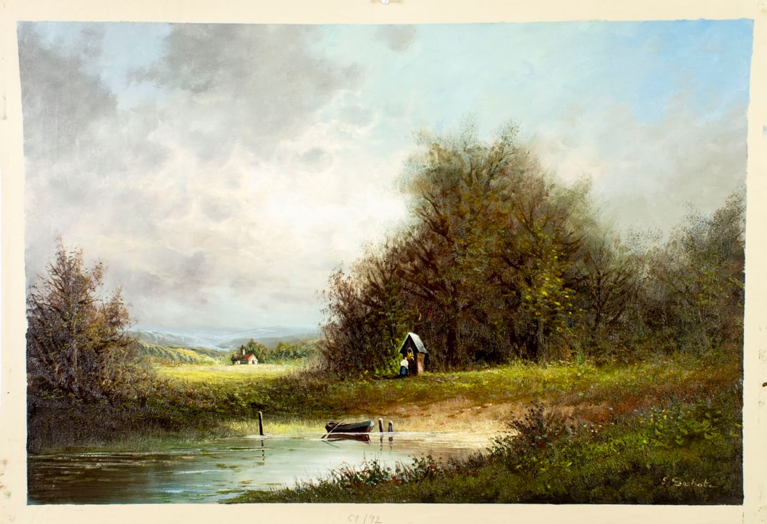 Gunter Seekatz (German,1928-?) oil painting - 3