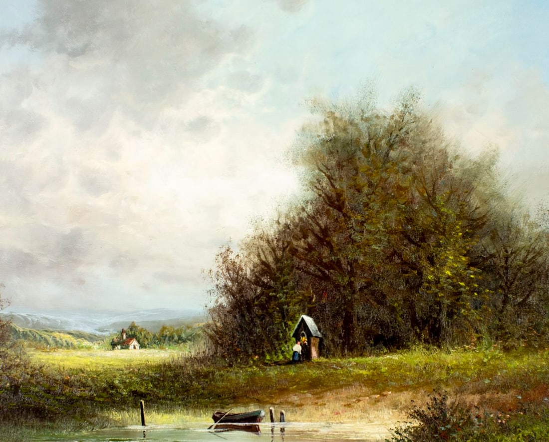 Gunter Seekatz (German,1928-?) oil painting - 5