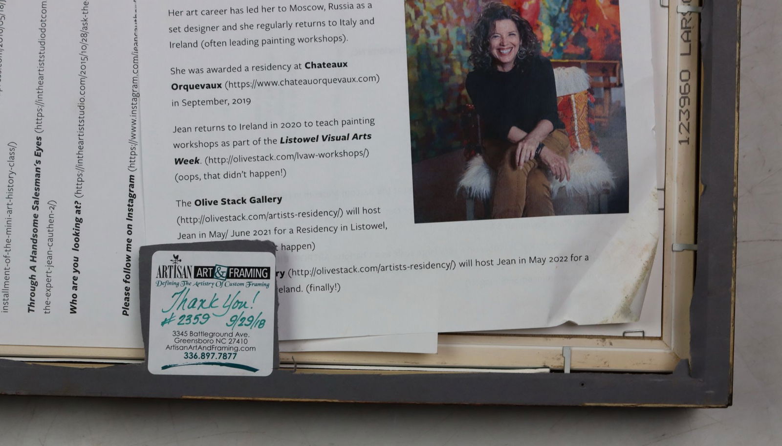 Jean Cauthen (Ireland,NC,20/21C) oil painting - 11