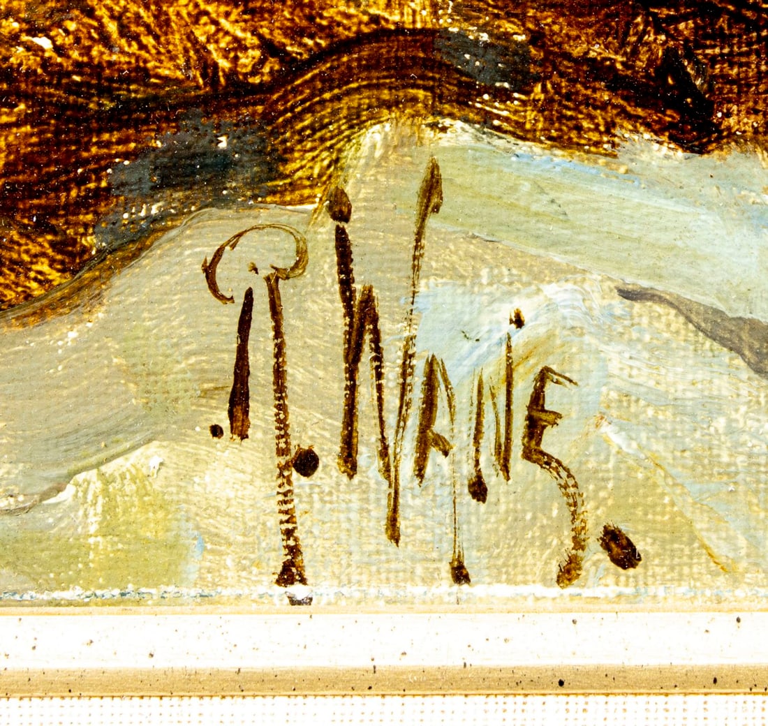 Richard Wane (UK,1852-1904) oil painting antique - 4