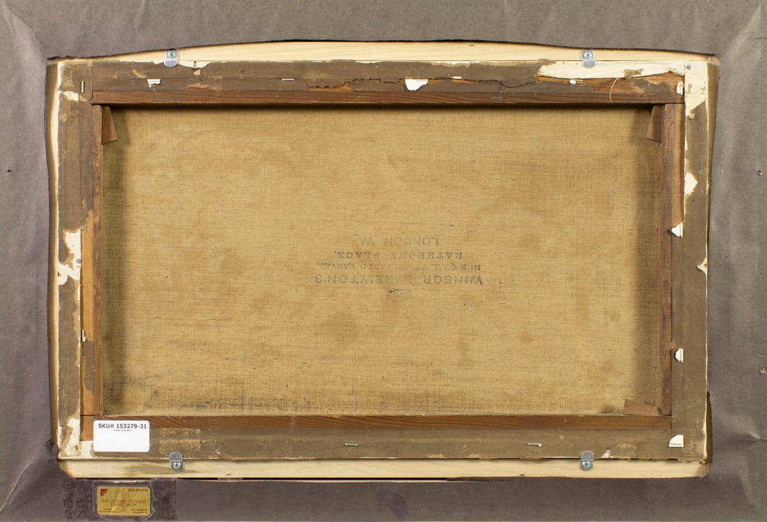 Richard Wane (UK,1852-1904) oil painting antique - 9