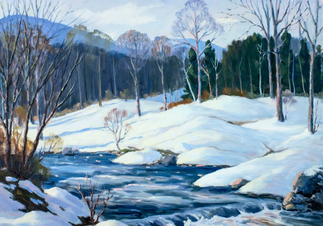 George Holloway (NJ,20C) oil painting - 5