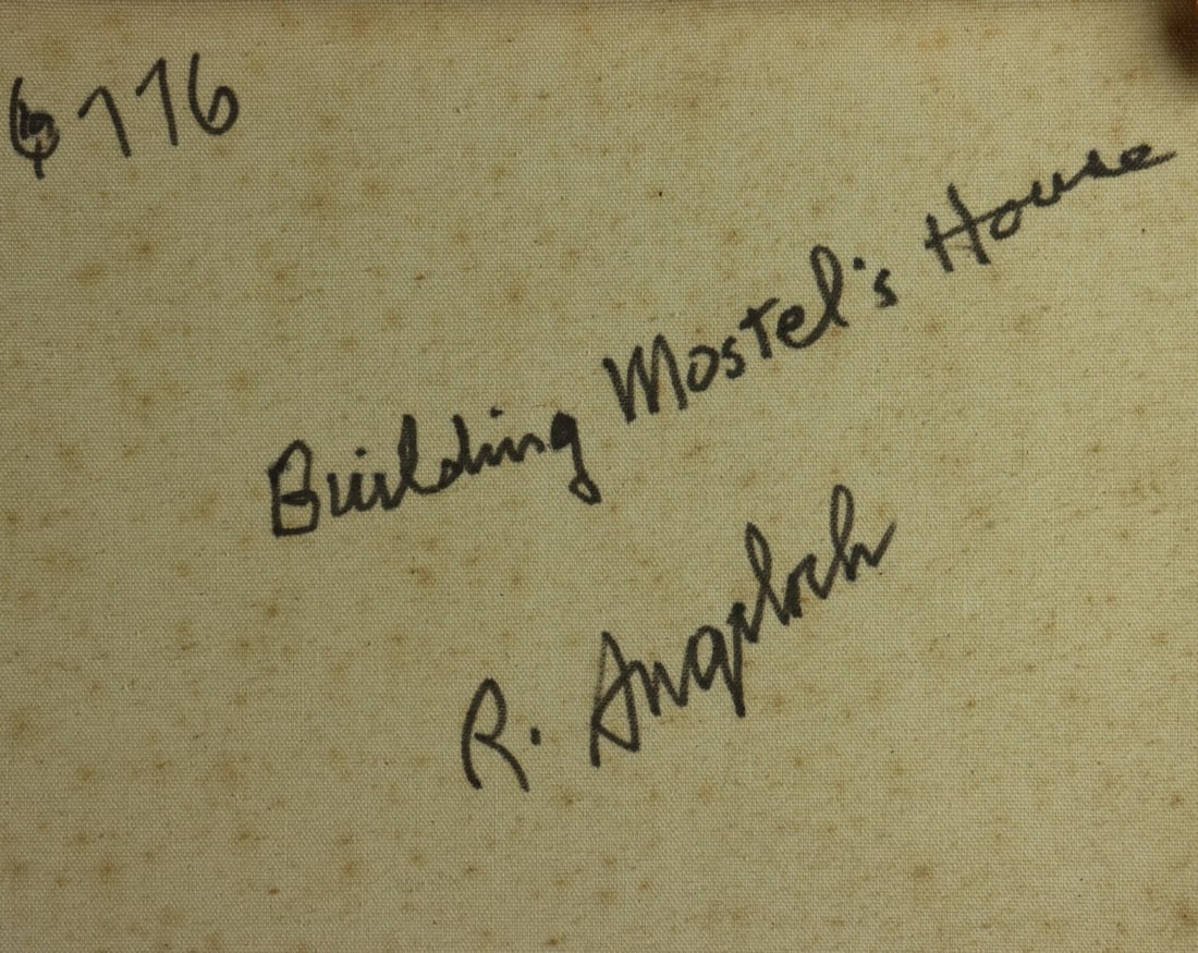 Robert Angeloch (NY,1922-2011) oil painting - 13