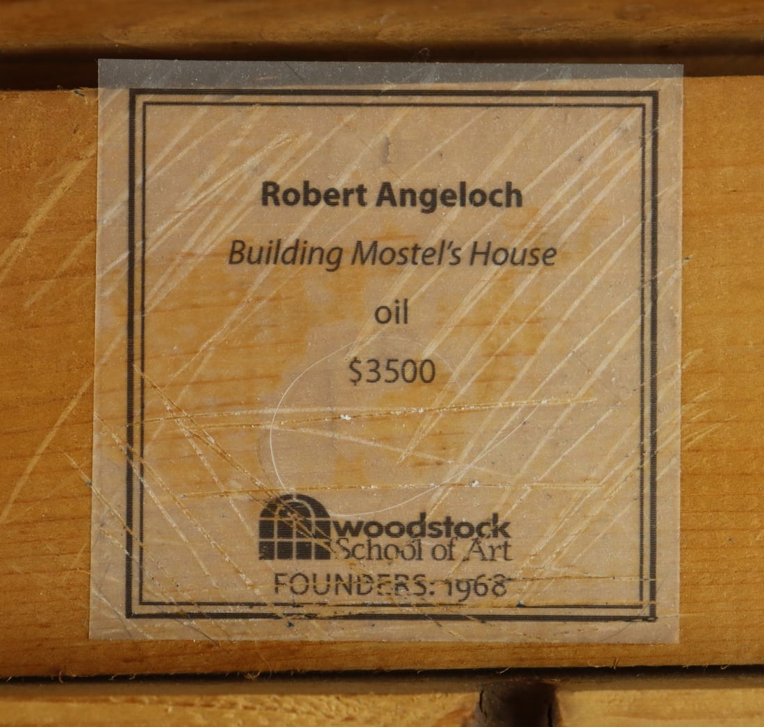 Robert Angeloch (NY,1922-2011) oil painting - 14