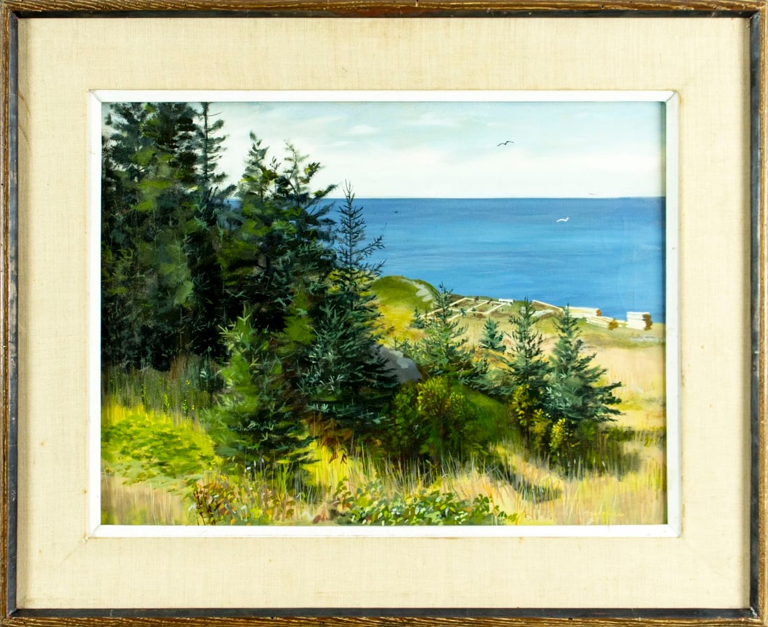 Robert Angeloch (NY,1922-2011) oil painting - 3