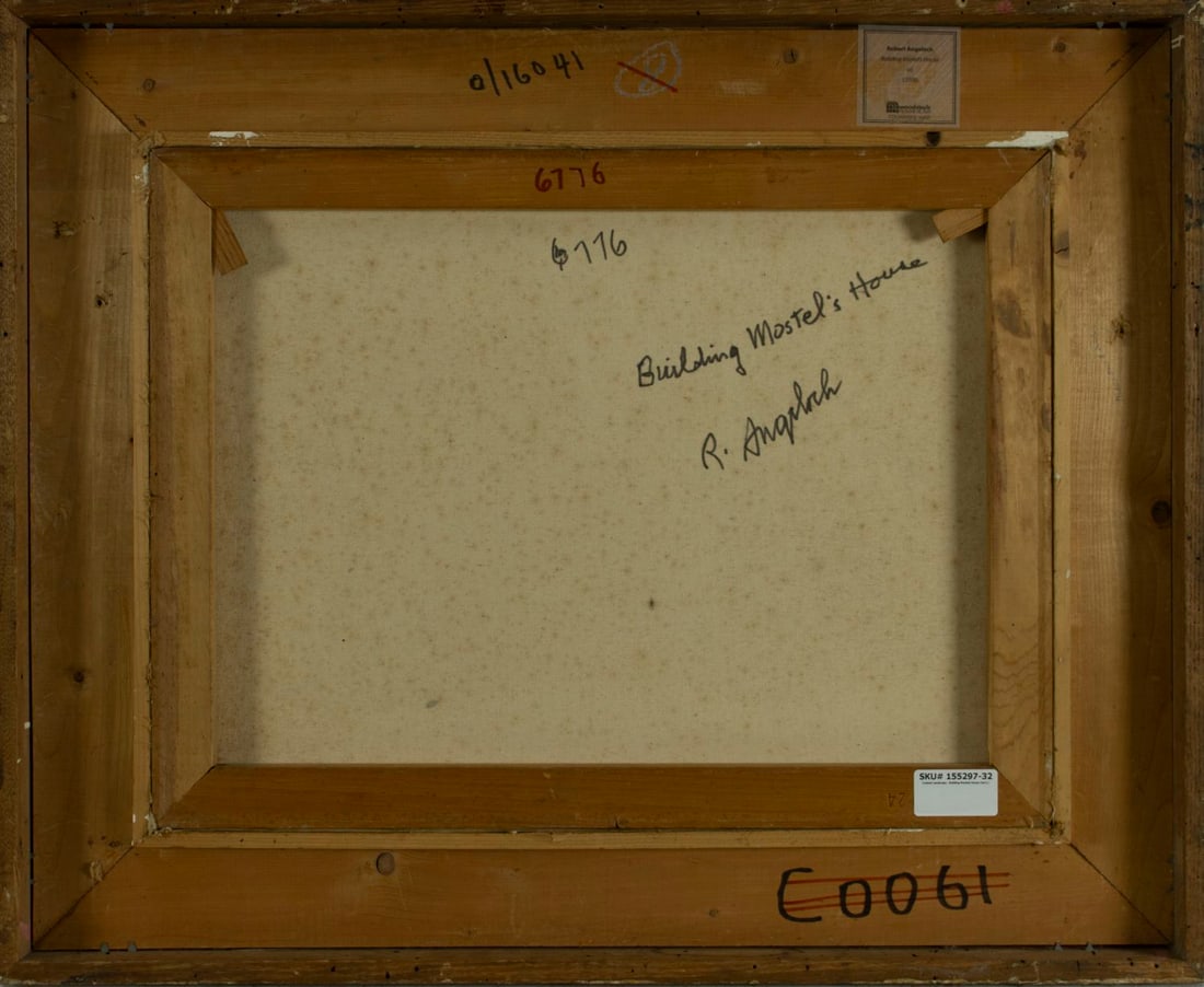 Robert Angeloch (NY,1922-2011) oil painting - 9