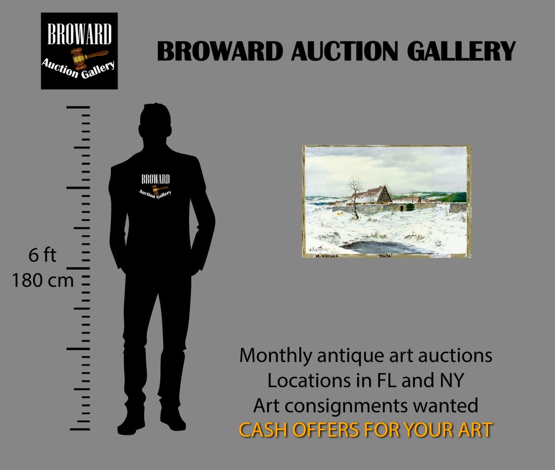 Miroslav Kucera (Czech,1910-?) oil painting - 2