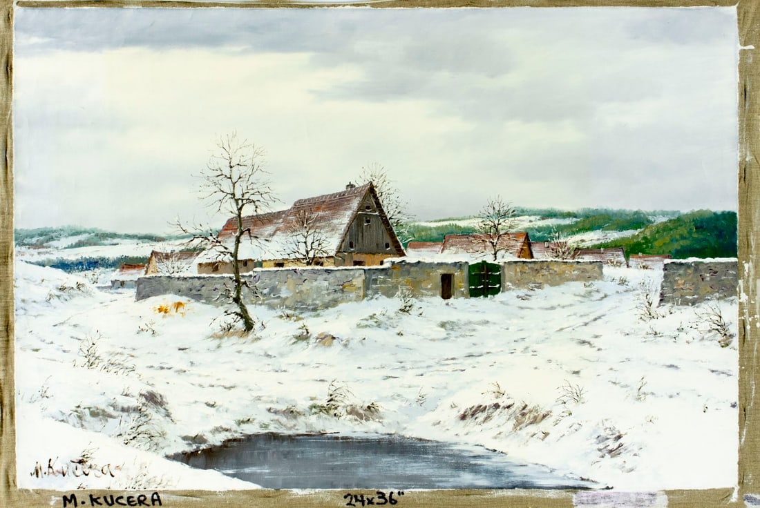 Miroslav Kucera (Czech,1910-?) oil painting - 3