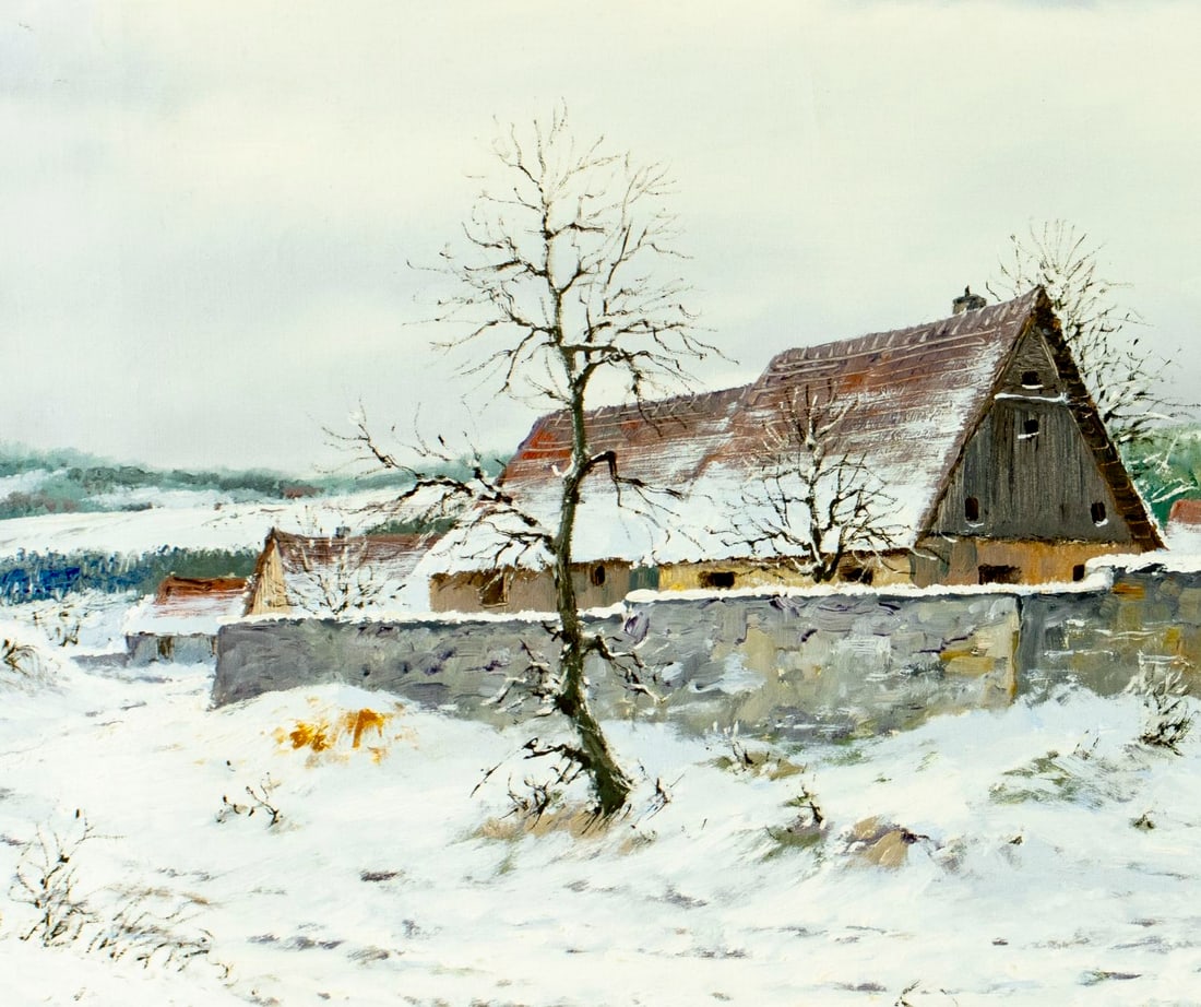 Miroslav Kucera (Czech,1910-?) oil painting - 6