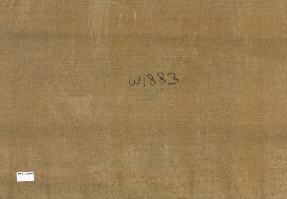 Vintage 20C German oil painting signed - 7