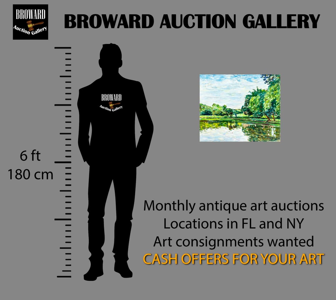 Edmund F Jordan Jr (PA,?-2017) oil painting - 2