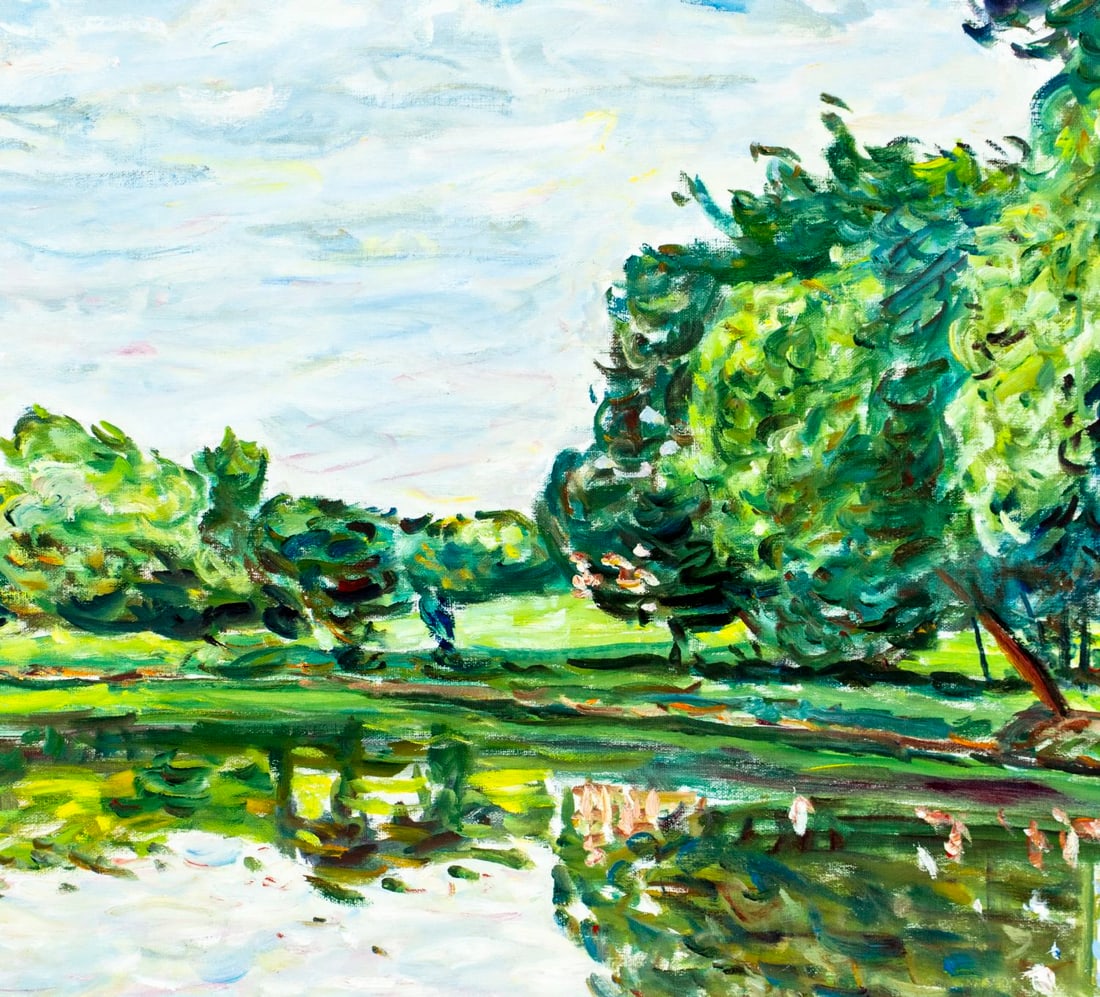 Edmund F Jordan Jr (PA,?-2017) oil painting - 5