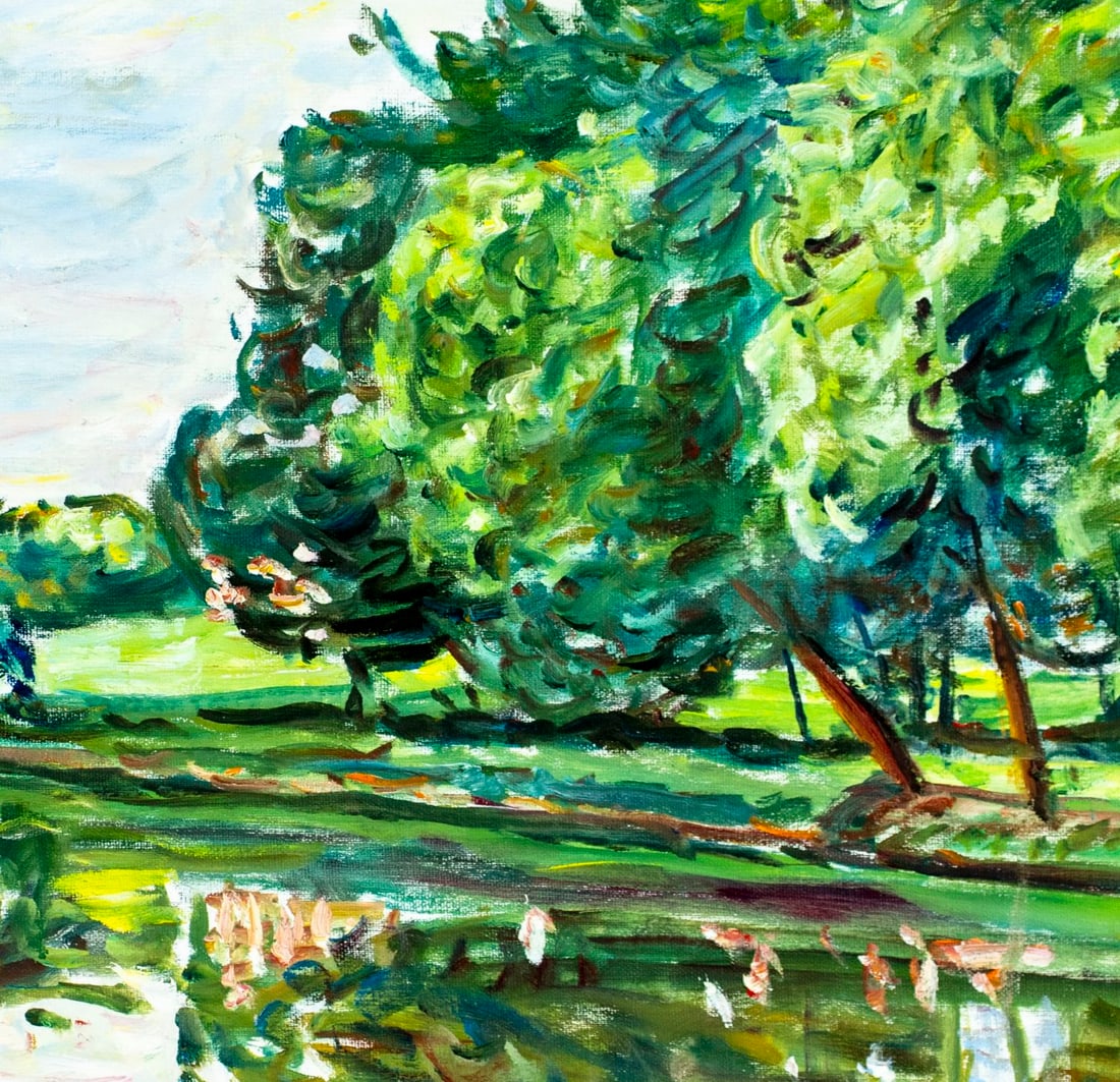 Edmund F Jordan Jr (PA,?-2017) oil painting - 7