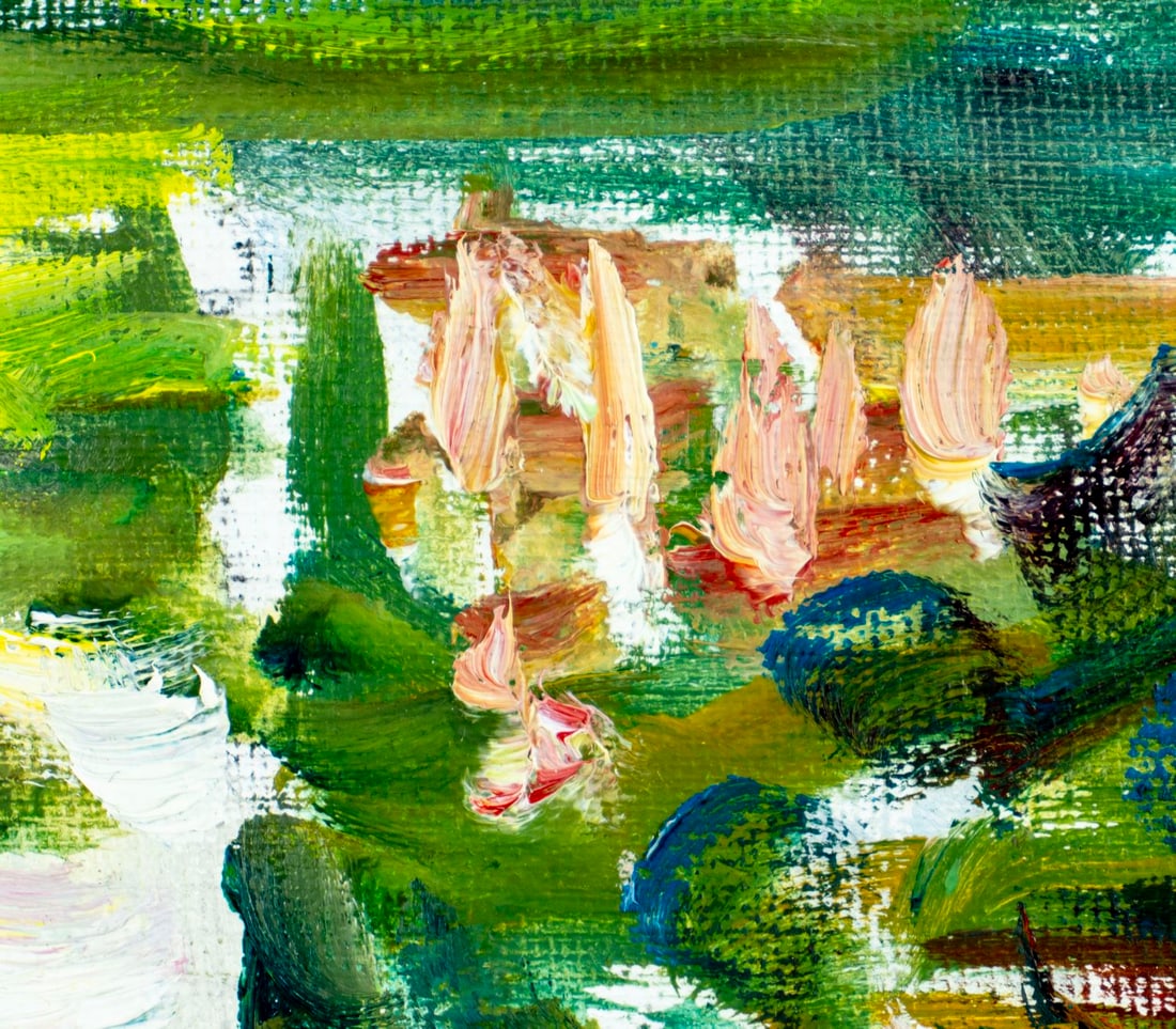 Edmund F Jordan Jr (PA,?-2017) oil painting - 8