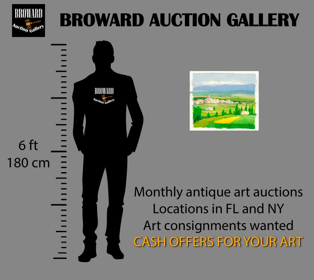 L Santin (Europe,20C) oil painting - 2