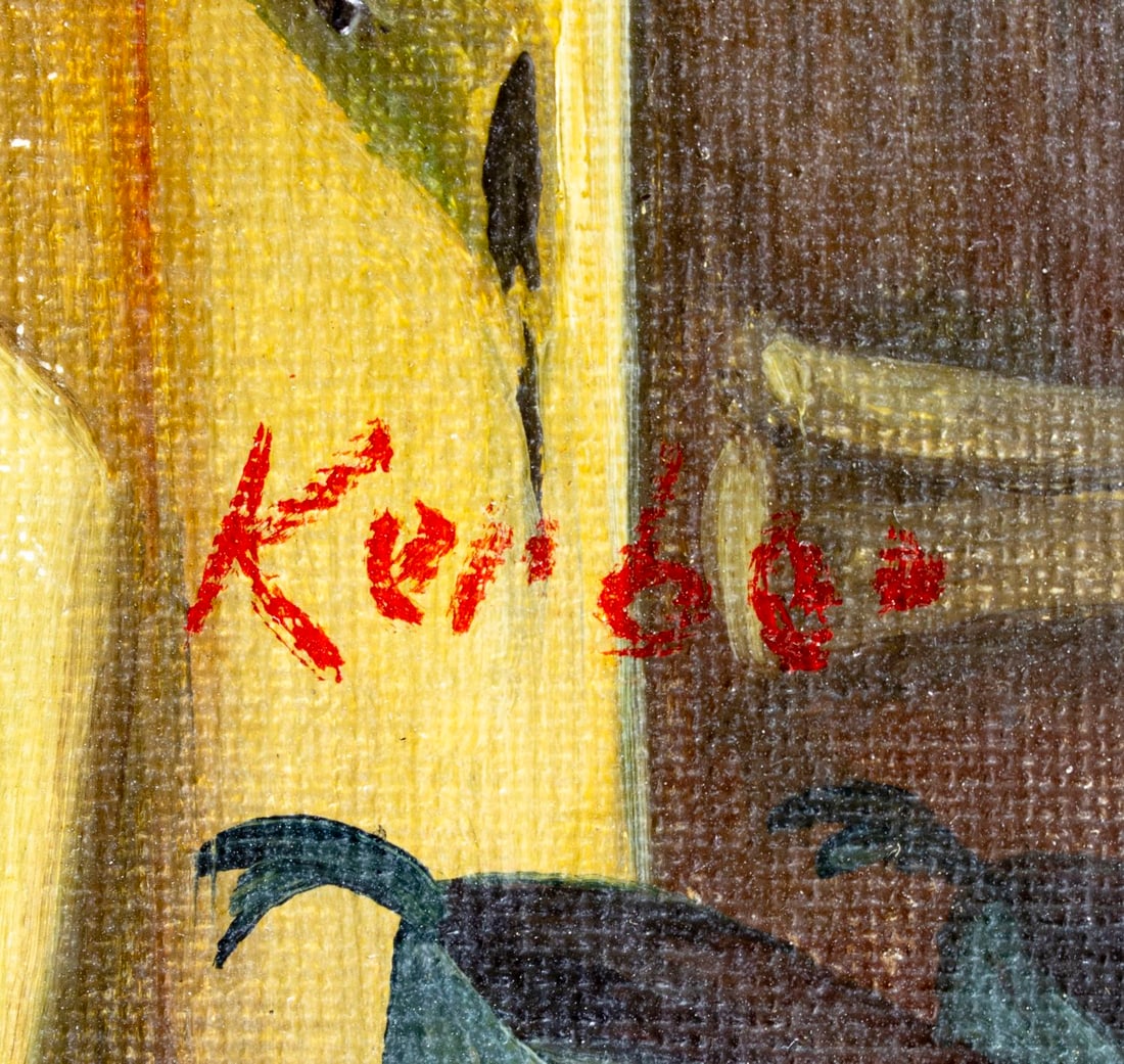 Hans Kerber (Austria,1920-?) oil painting - 4