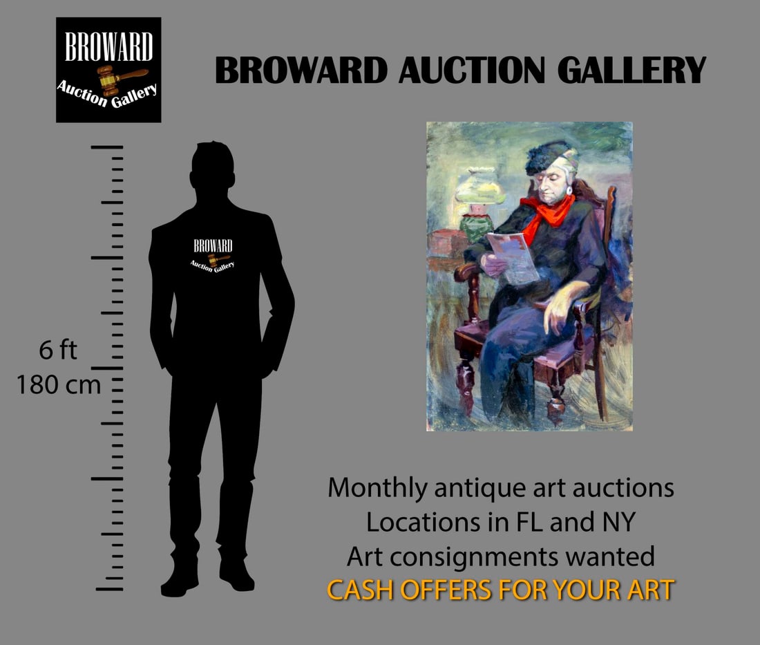 John Reilly (NY,NJ,1942-2021) oil painting - 2