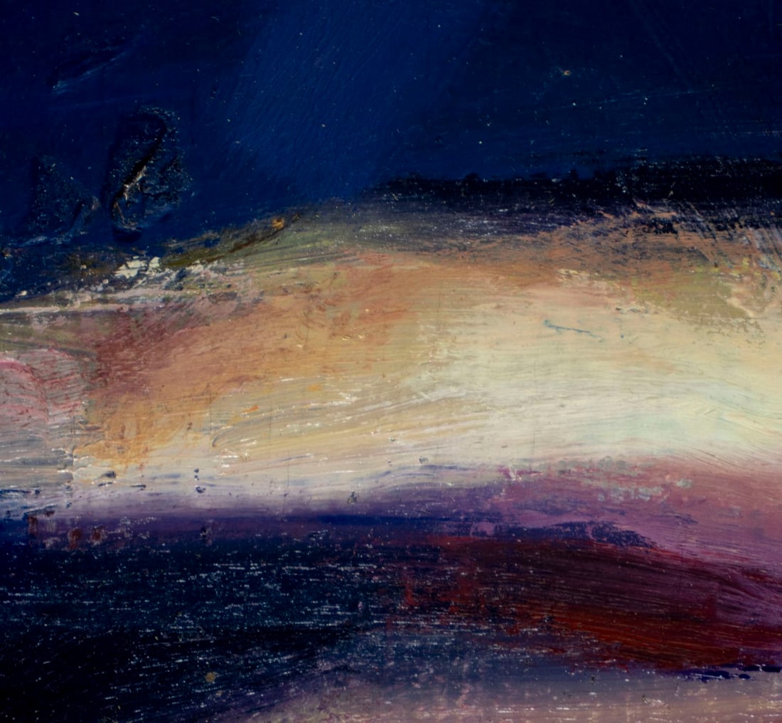 John Reilly (NY,NJ,1942-2021) oil painting - 8