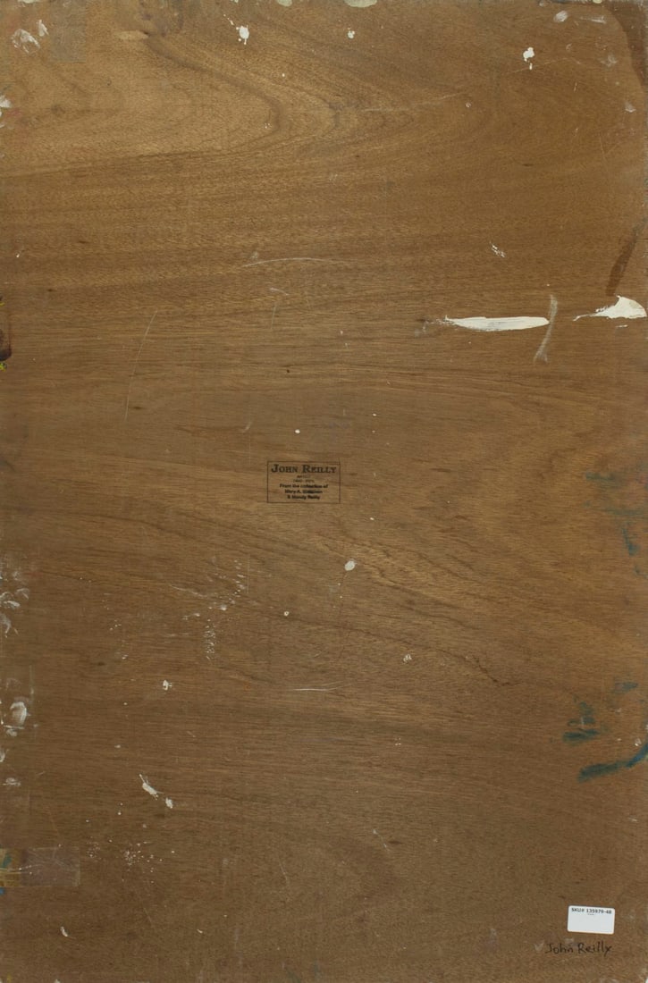 John Reilly (NY,NJ,1942-2021) oil painting - 9