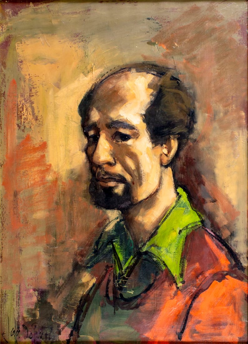 Jan De Ruth (NY,Czech,1922-1991) oil painting (1 of 12)