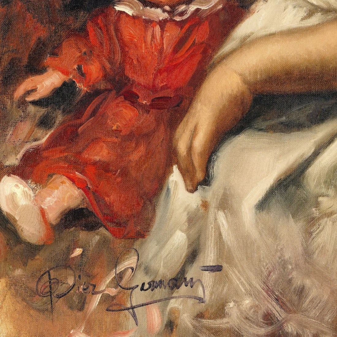 Pier Germani (Italy,20C) oil painting - 4