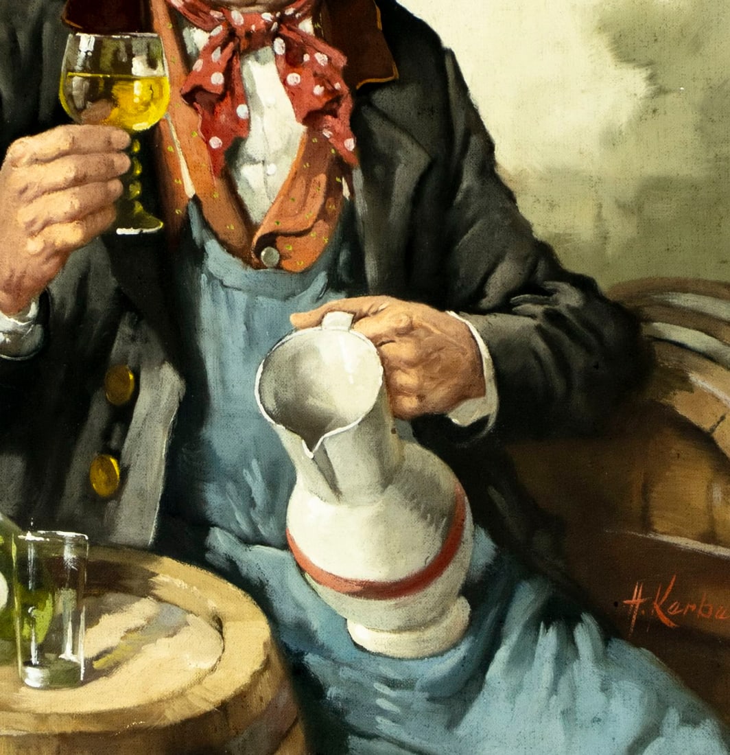 Hans Kerber (Austria,1920-?) oil painting - 7