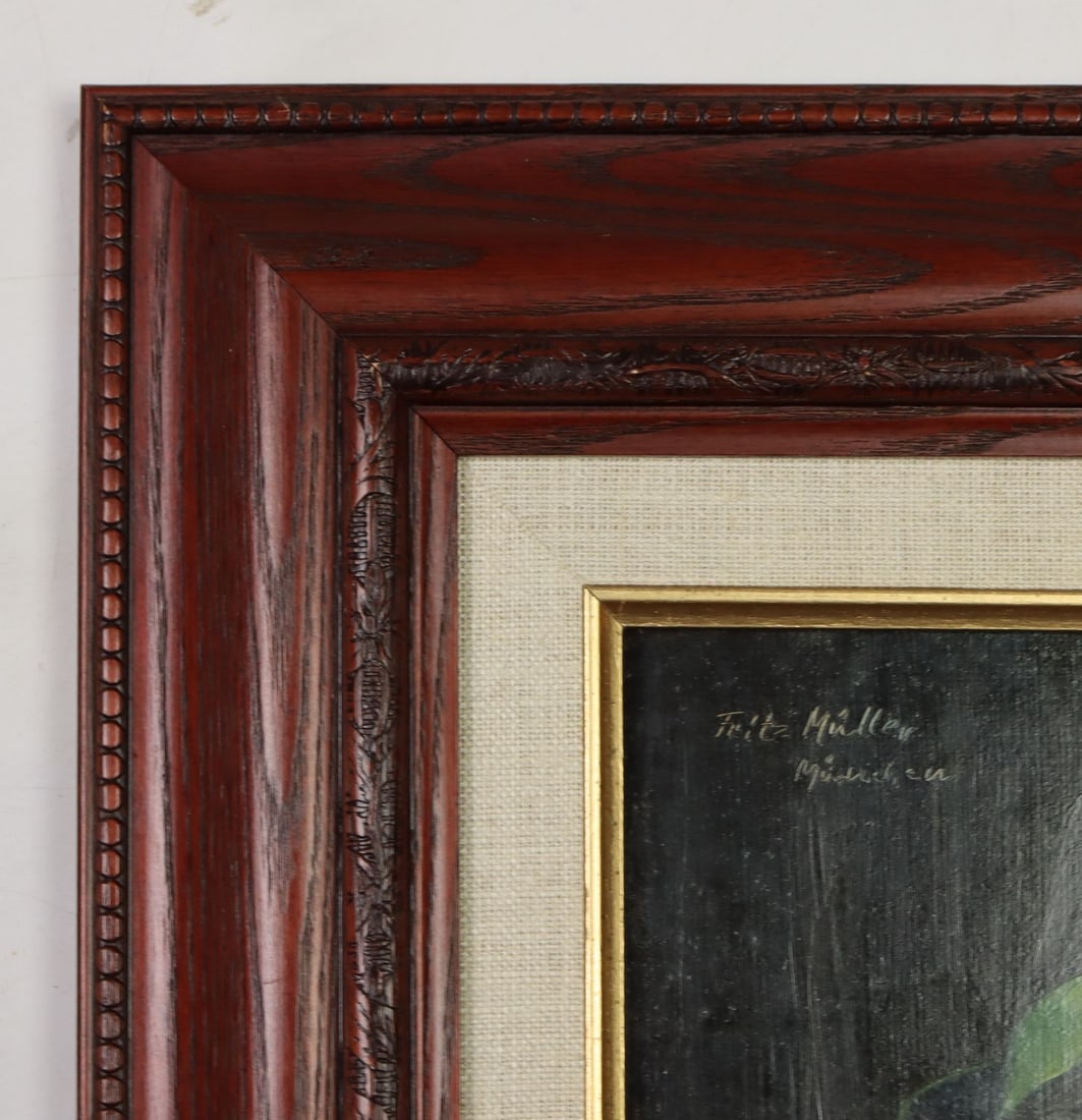 Fritz Muller (German,1913-1972) oil painting - 10