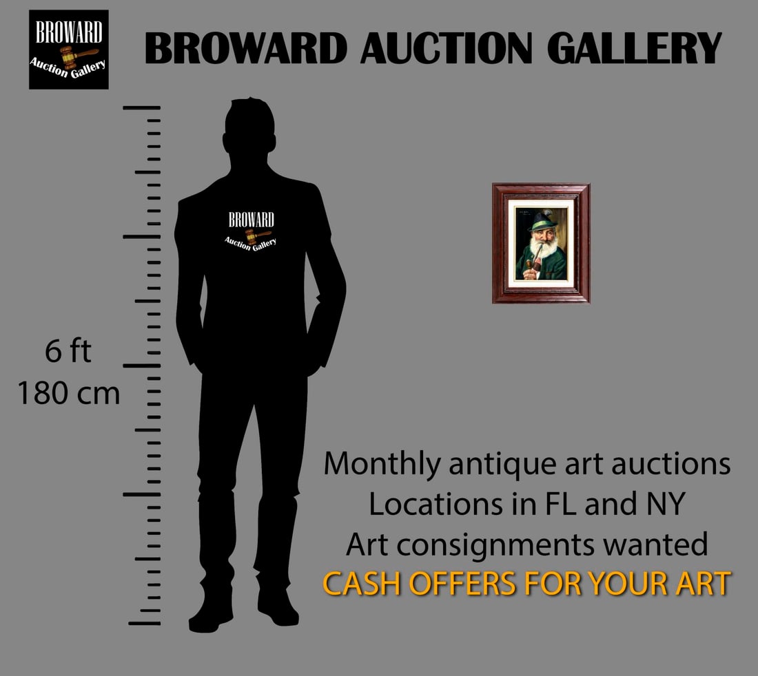 Fritz Muller (German,1913-1972) oil painting - 2