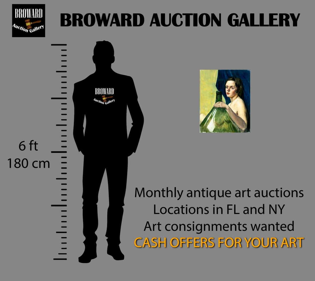 Helen DuMond (NY,CA,OR,1872-1968) oil painting - 2