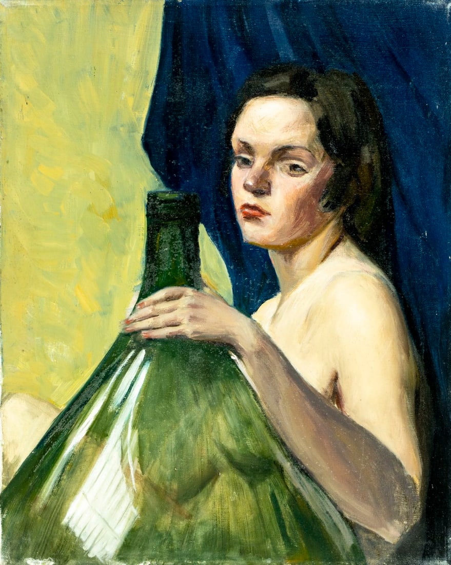 Helen DuMond (NY,CA,OR,1872-1968) oil painting - 3