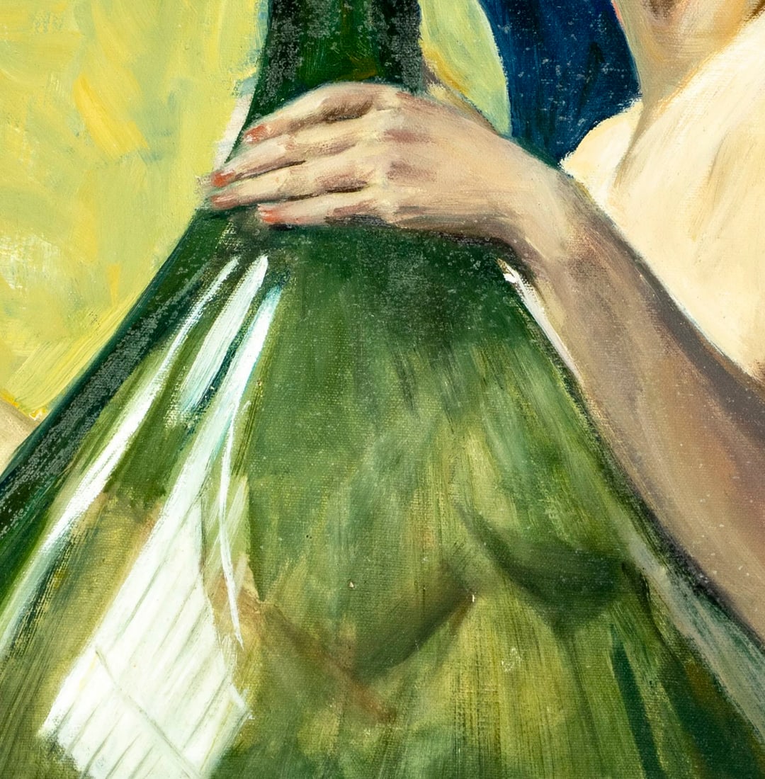 Helen DuMond (NY,CA,OR,1872-1968) oil painting - 5