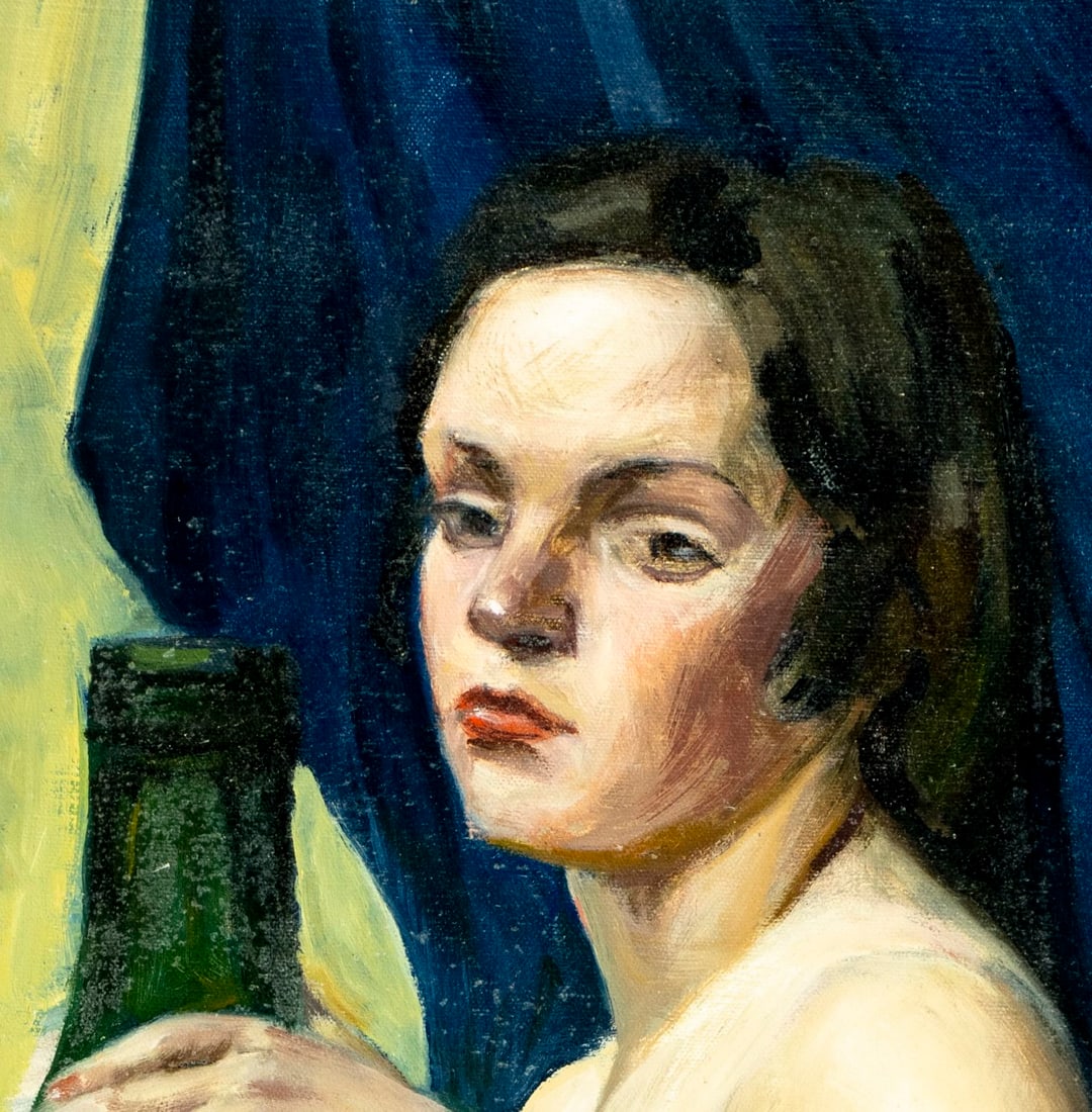 Helen DuMond (NY,CA,OR,1872-1968) oil painting - 6