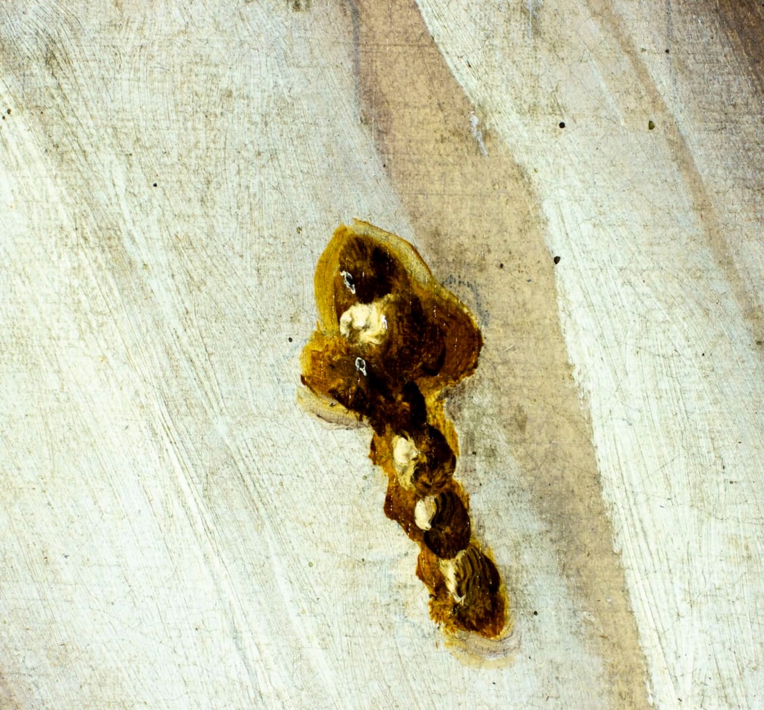 Antique 19C American oil painting signed - 8