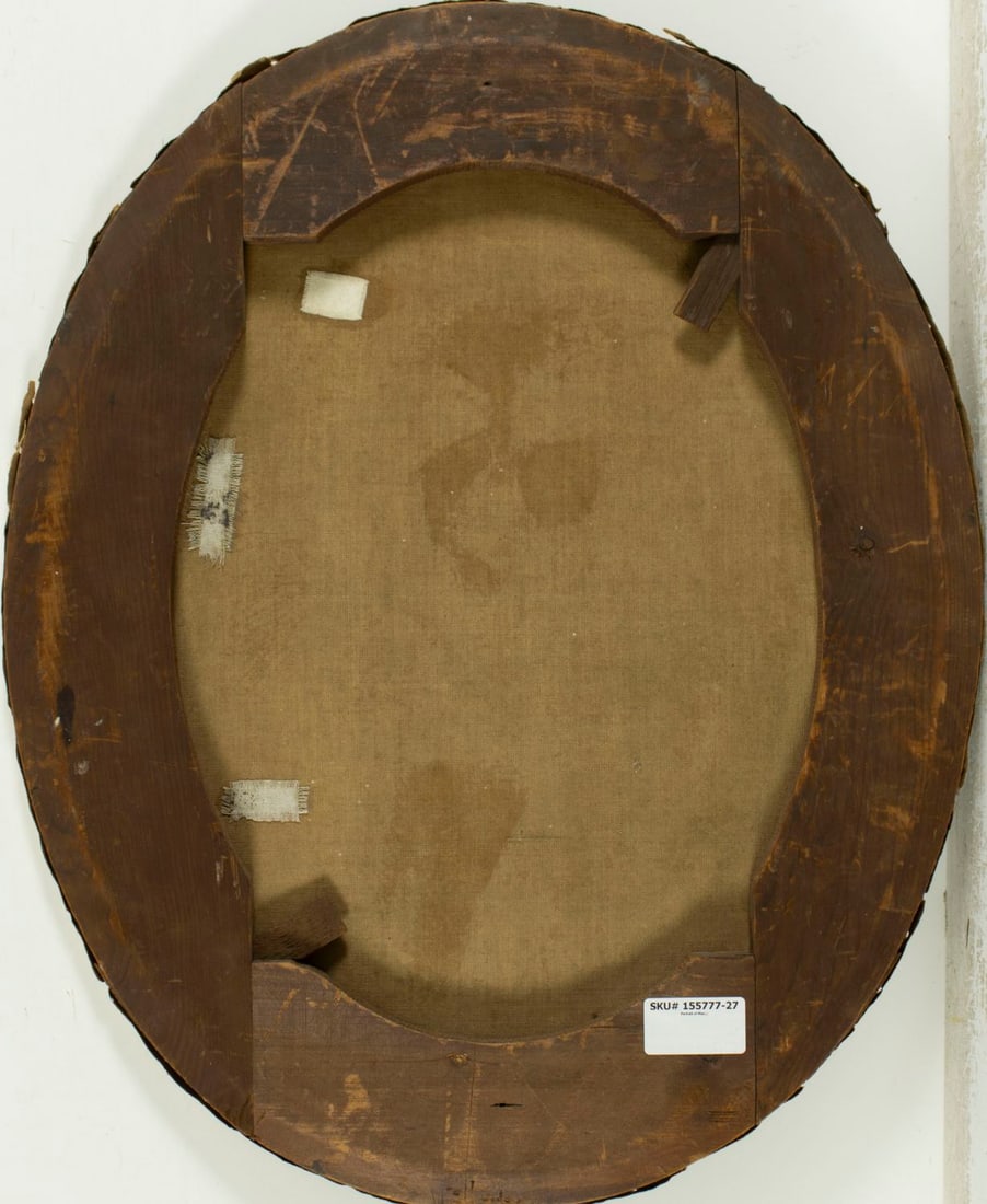 Antique 19C American oil painting signed - 9