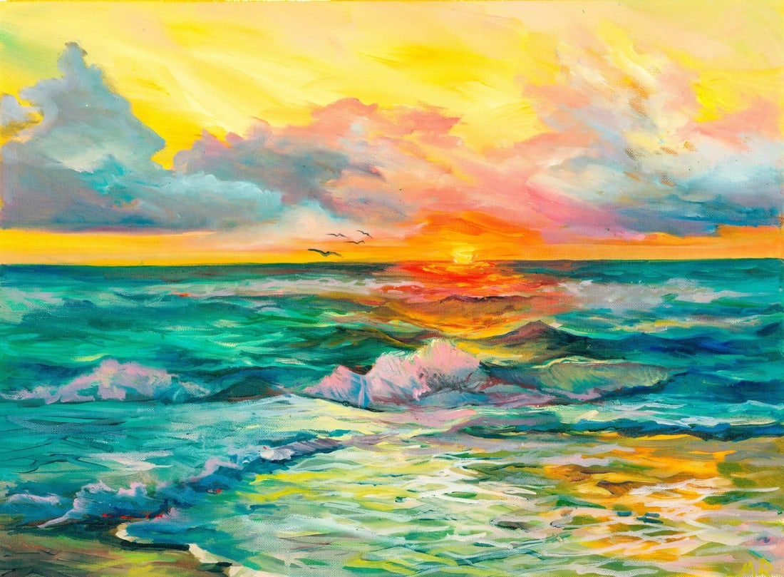 Ruslana Medinska (Ukraine,20/21C) oil painting (1 of 10)