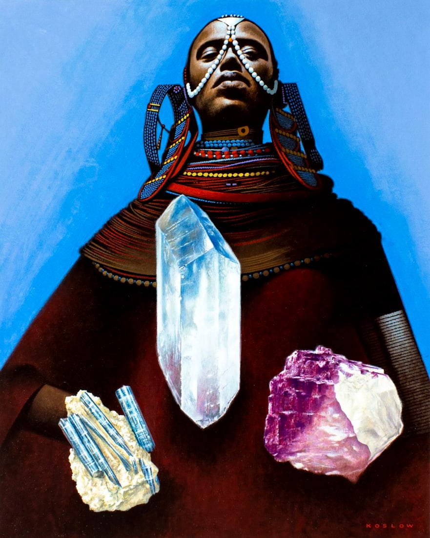 Howard Koslow (NJ,NY,1924-2016) oil painting (1 of 14)