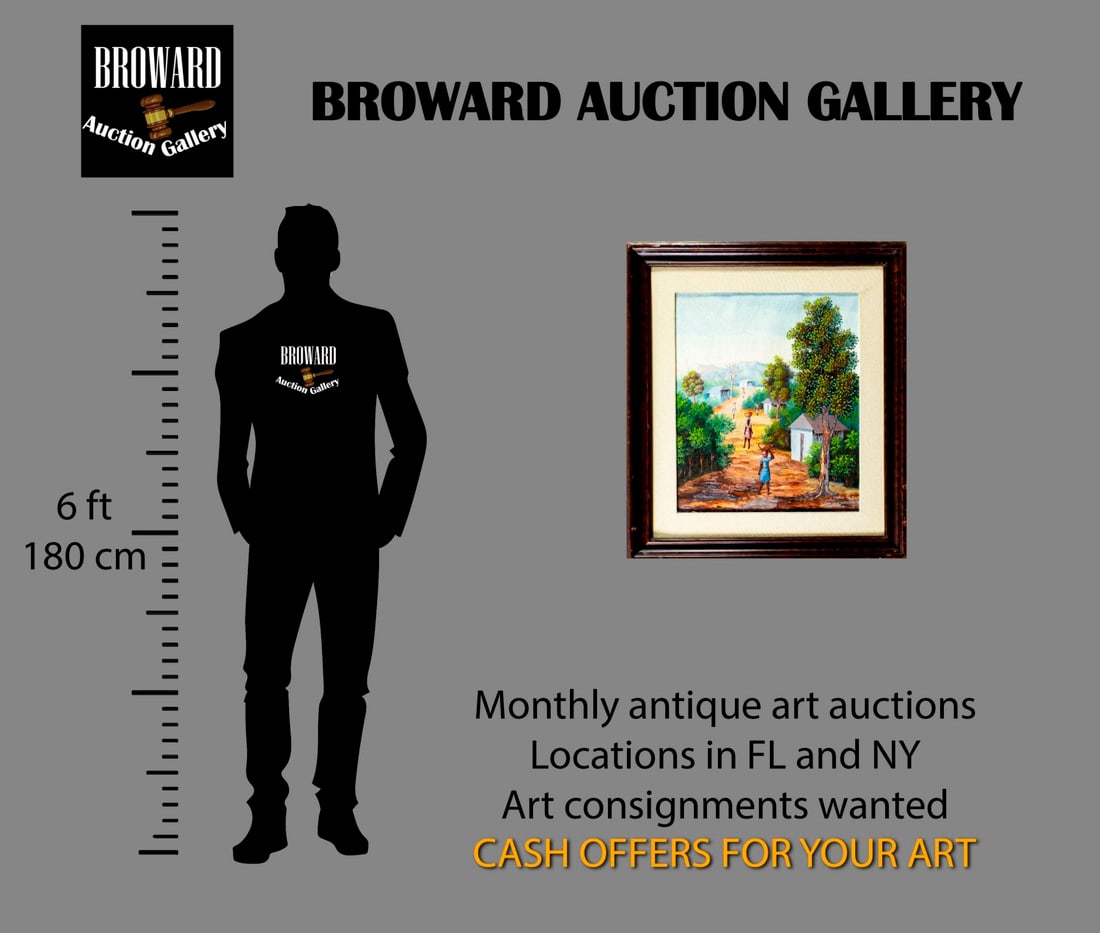 Camille Saint Charles (Haiti,1947-2003) oil painting - 2