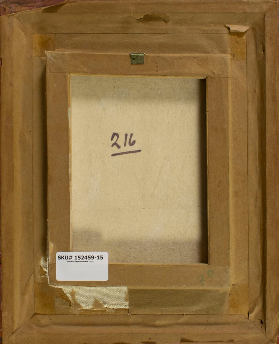 J B Saint Fleur (Haiti,20C) oil painting - 9