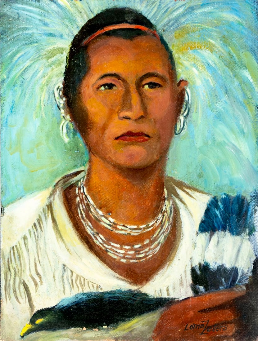 Lorna Zellers (US,20C) oil painting (1 of 12)