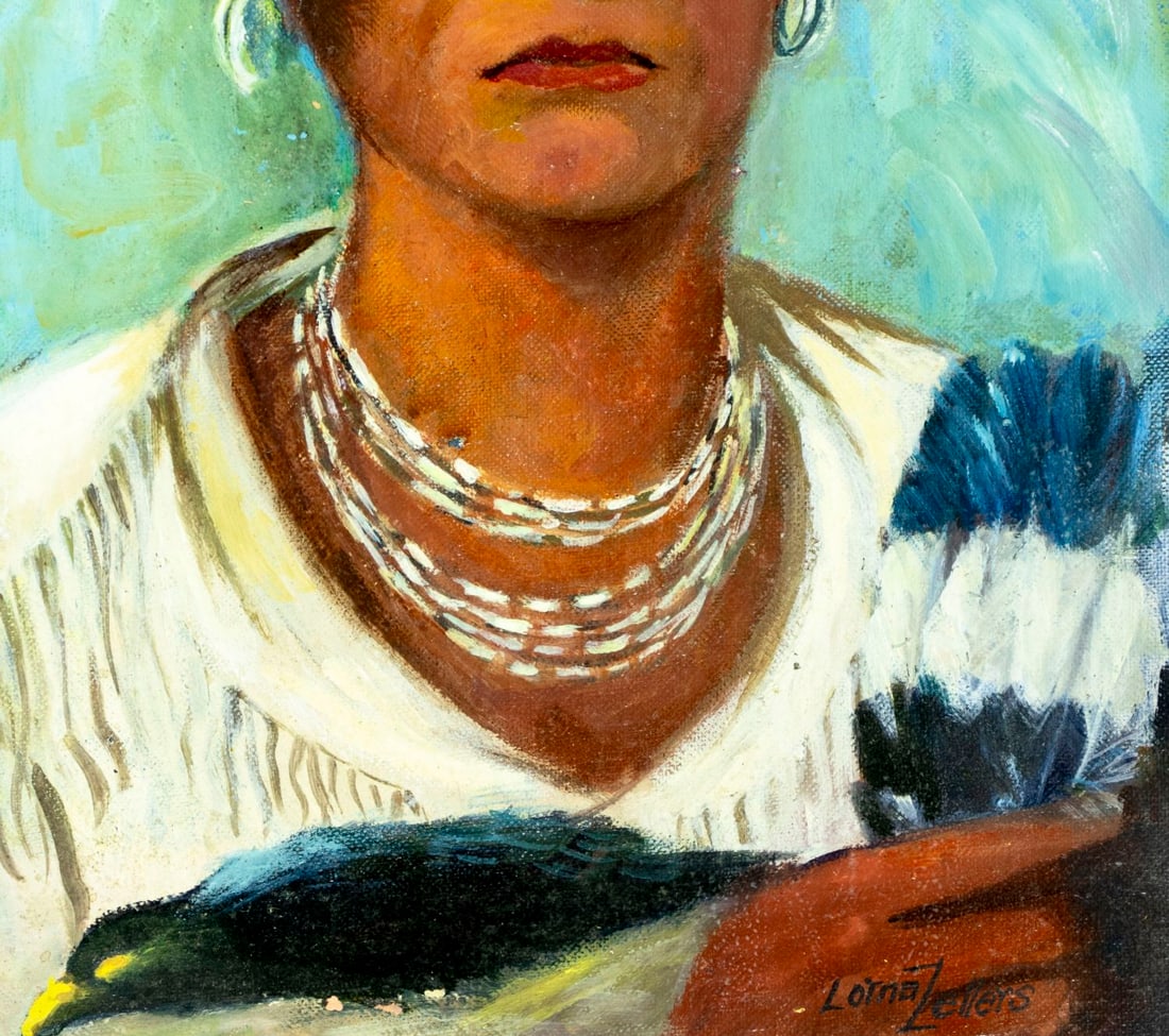 Lorna Zellers (US,20C) oil painting - 7