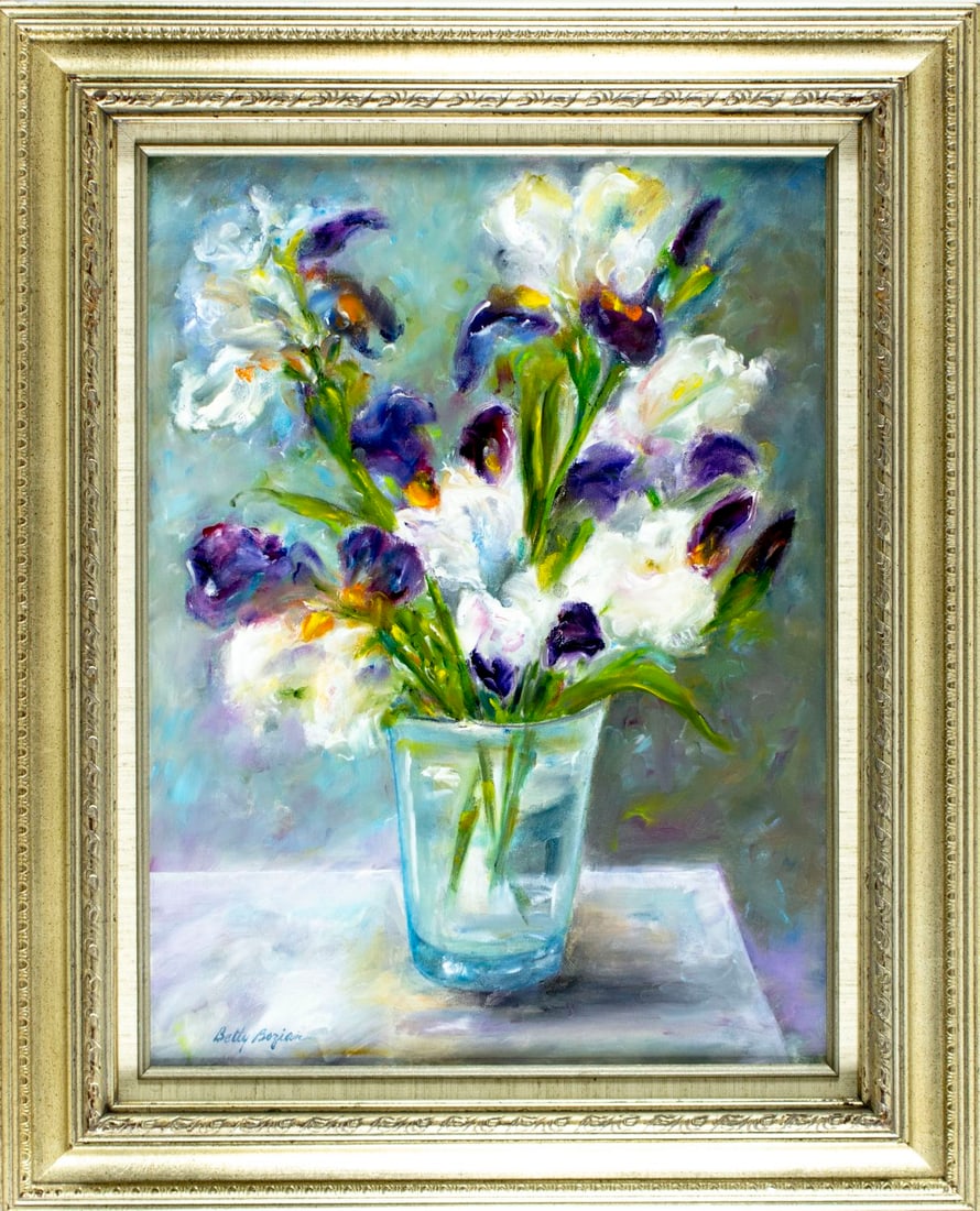 Betty Bozian (NJ,NY,1913-2005) oil painting - 3