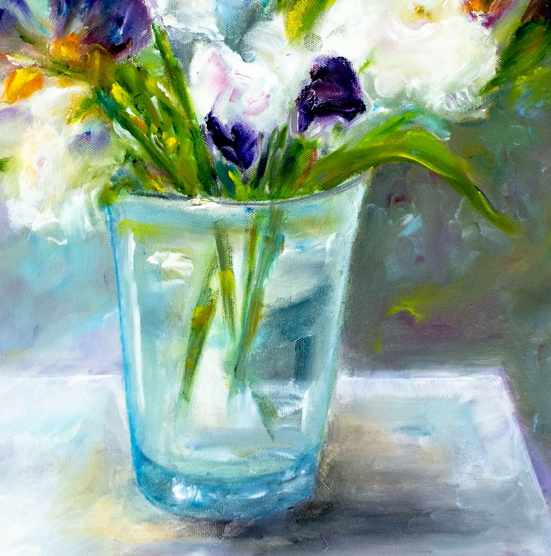 Betty Bozian (NJ,NY,1913-2005) oil painting - 6