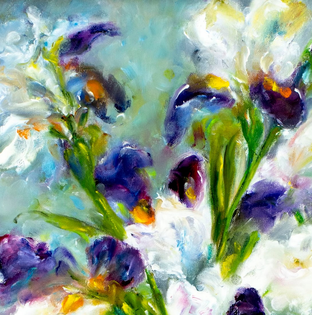 Betty Bozian (NJ,NY,1913-2005) oil painting - 7