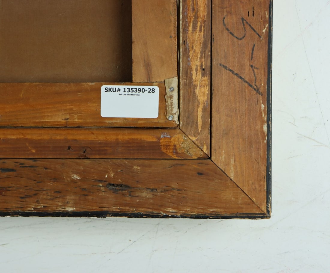 ATTR Caroline W Pitkin (NY,1858-1937) oil painting antique - 10