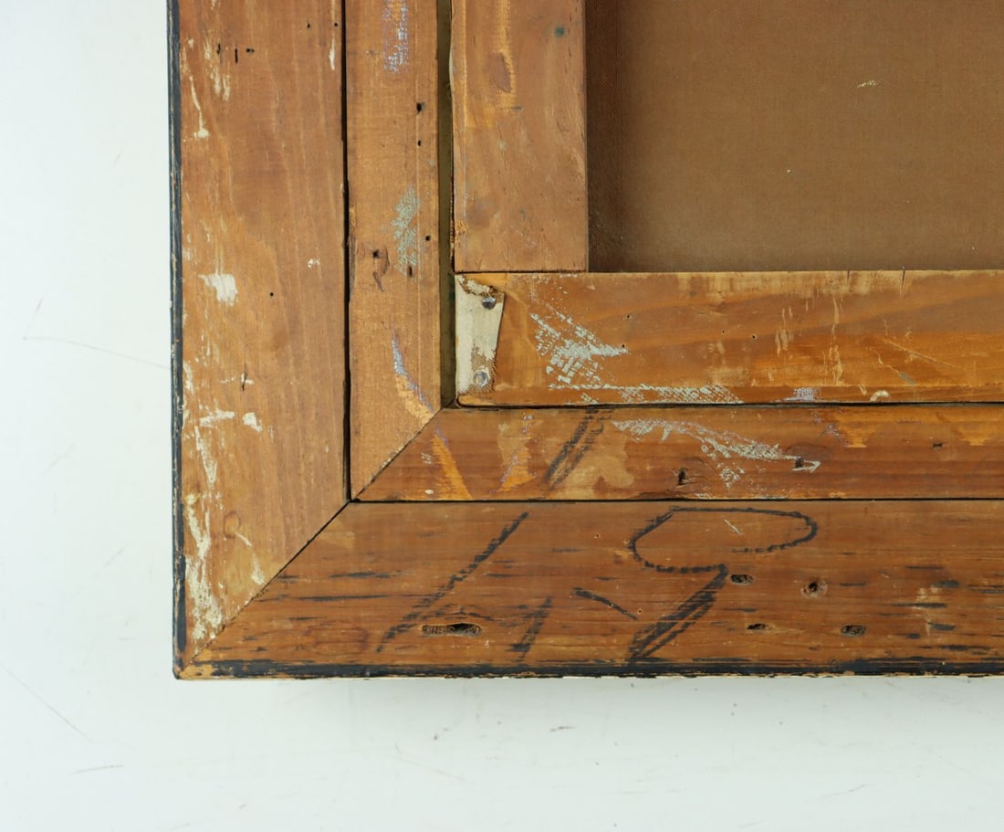 ATTR Caroline W Pitkin (NY,1858-1937) oil painting antique - 11